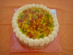 dort ovocný kulatý kiwi,jahody,želé č.489