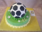 dort fotbalový míč, celý v marcipánu č.360 dort fotbalový míč, celý v marcipánu č.360
