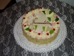 svatební dort kulatý č.059