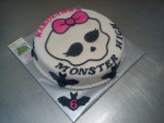 ,Monster High netopýři dort č.587 ,Monster High netopýři dort č.587