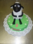 dětský dort kulatý - ovečka Shaun č.231
